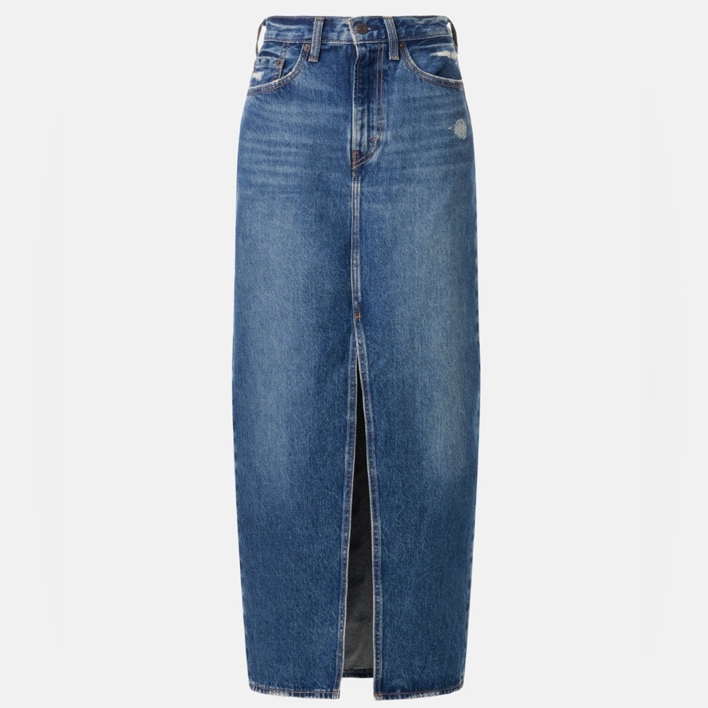 Levi's Icon Long Denim Jean Skirt